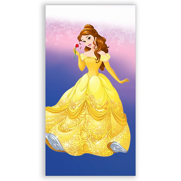 Faixa Lateral - A Bela e a Fera - Sublimado 3D