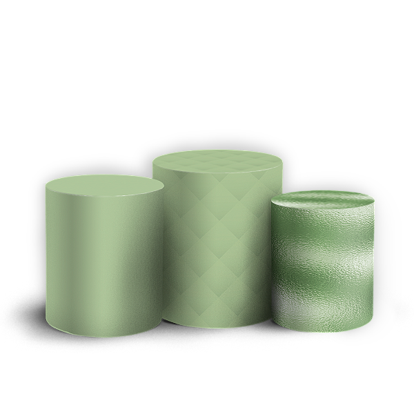 Trio Cilindro - Oh Baby - Sublimado 3D + Elástico