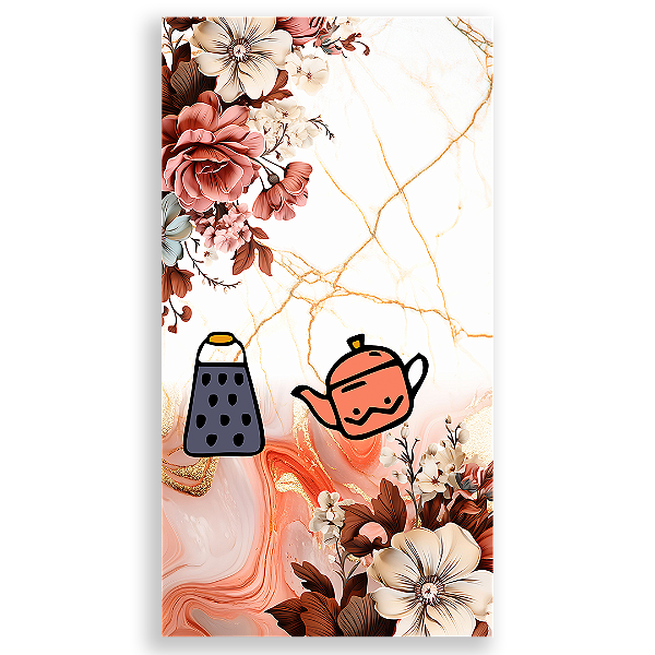 Faixa Lateral - Cha De Casa Nova - Sublimado 3D