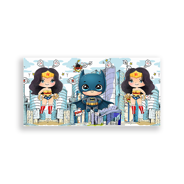 Painel Retangular - Herois - Sublimado 3D