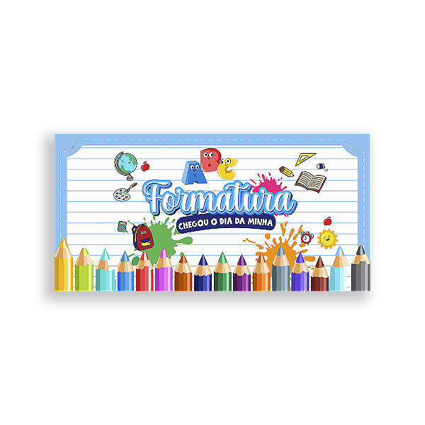 Painel Retangular - Formatura - Sublimado 3D