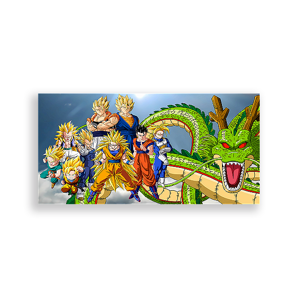 Painel Retangular - Dragon Ball - Sublimado 3D