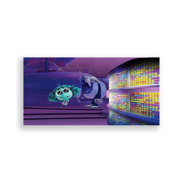 Painel Retangular - Divertida Mente - Sublimado 3D