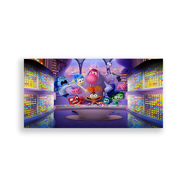 Painel Retangular - Divertida Mente - Sublimado 3D