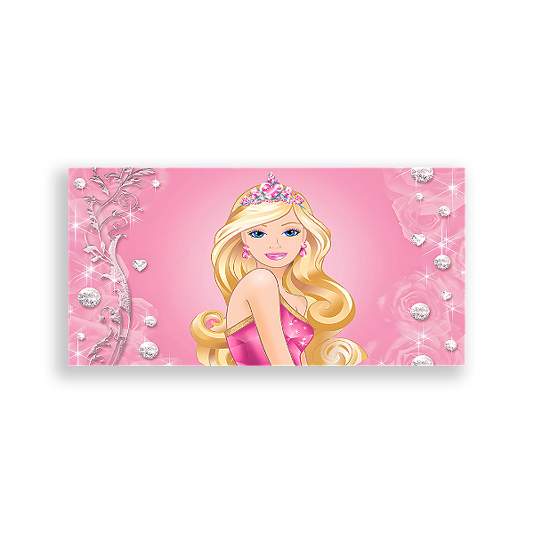 Painel Retangular - Barbie - Sublimado 3D