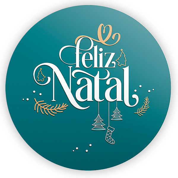 Painel Redondo - Natal - Sublimado 3D