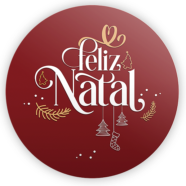 Painel Redondo - Natal - Sublimado 3D