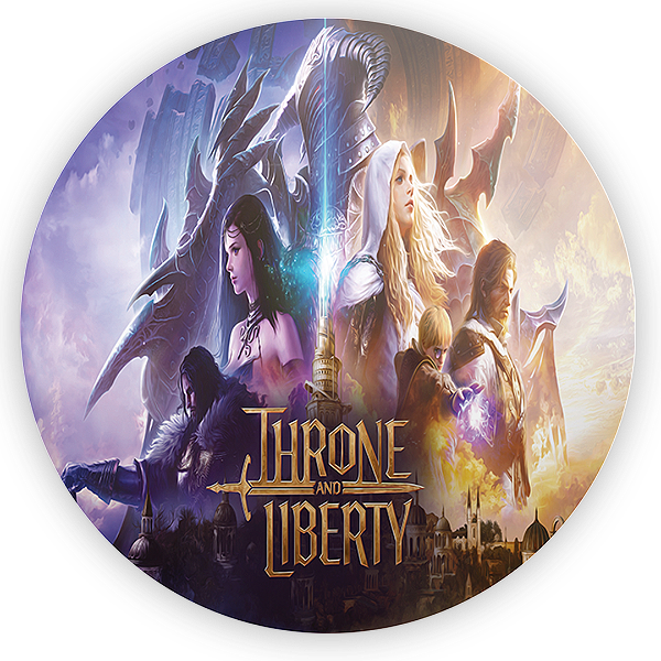 Painel Redondo - Throne And Liberty - Sublimado 3D