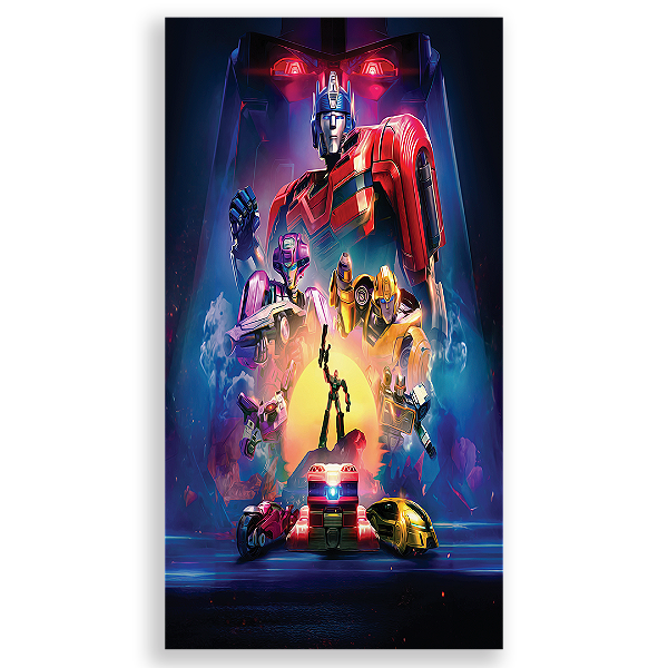 Faixa Lateral - Transformers - Sublimado 3D