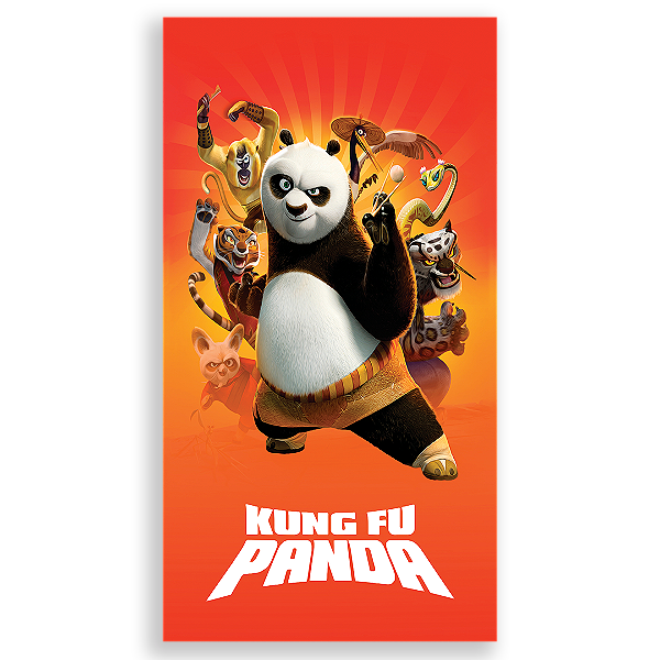 Faixa Lateral - Kung Fu Panda - Sublimado 3D