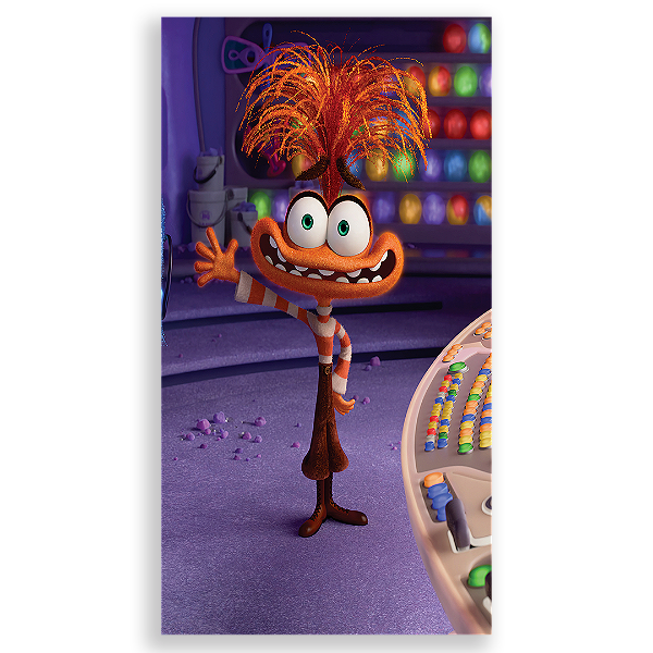 Faixa Lateral - Divertida Mente - Sublimado 3D