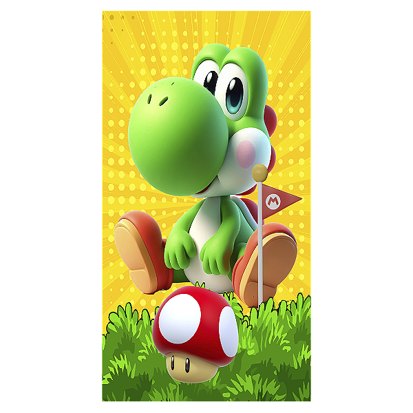 Faixa Lateral - Super Mario - Sublimado 3D