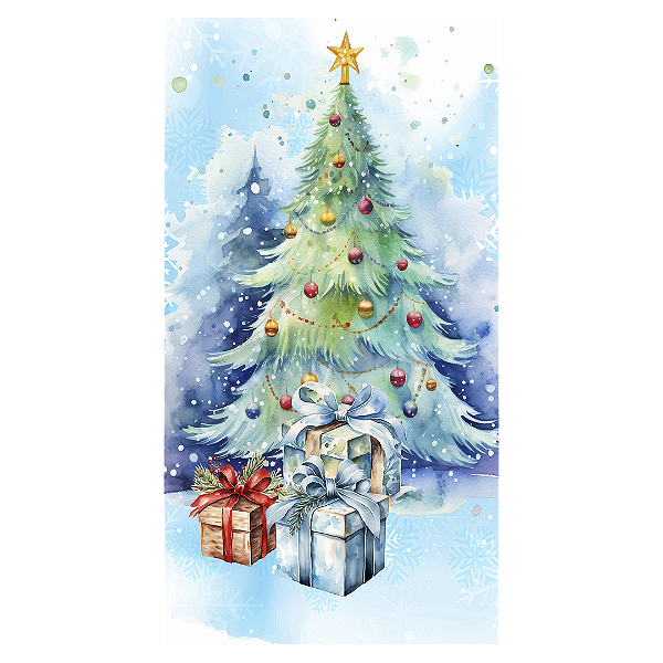 Faixa Lateral - Natal - Sublimado 3D