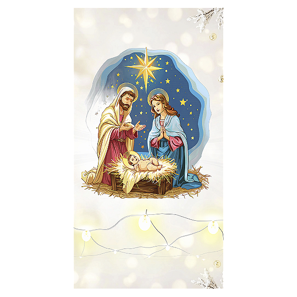 Faixa Lateral - Natal - Sublimado 3D