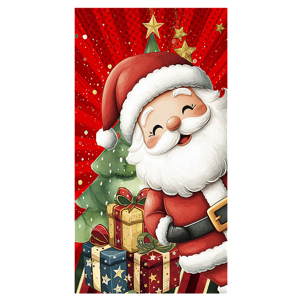 Faixa Lateral - Natal - Sublimado 3D