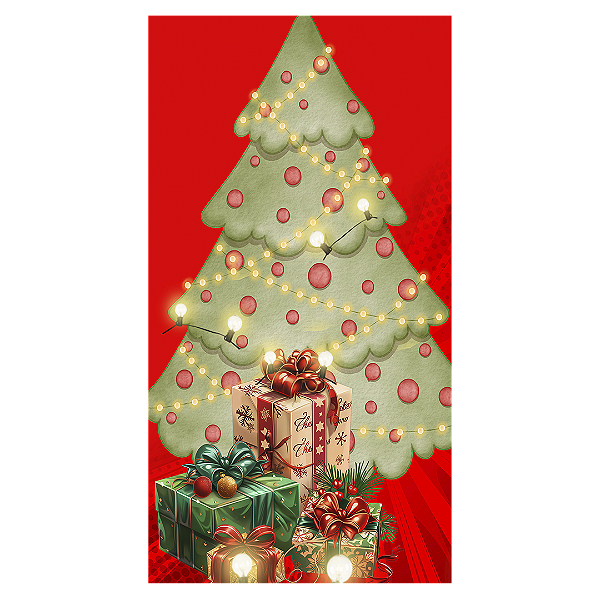 Faixa Lateral - Natal - Sublimado 3D