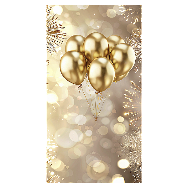 Faixa Lateral - Ano Novo - Sublimado 3D