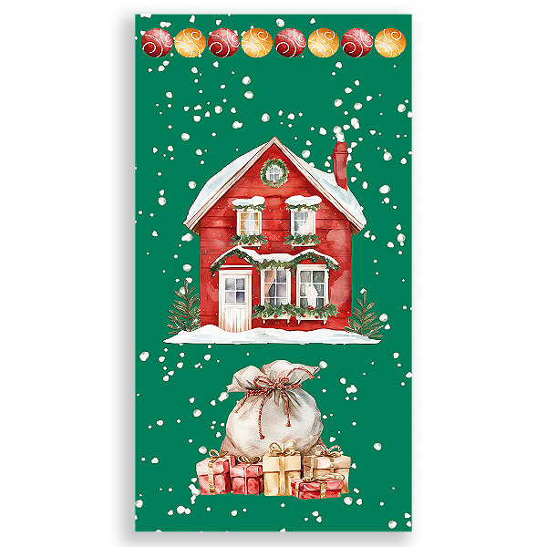 Faixa Lateral - Natal - Sublimado 3D