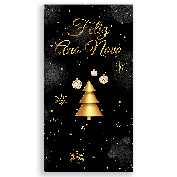 Faixa Lateral - Ano Novo - Sublimado 3D