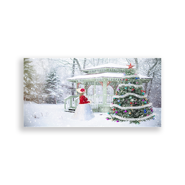 Painel Retangular - Natal - Sublimado 3D