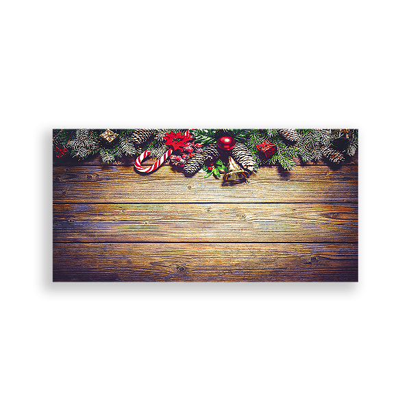 Painel Retangular - Natal - Sublimado 3D