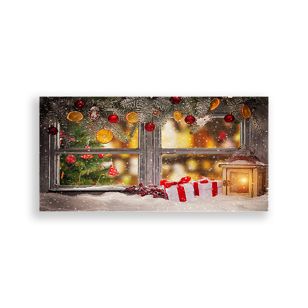 Painel Retangular - Natal - Sublimado 3D