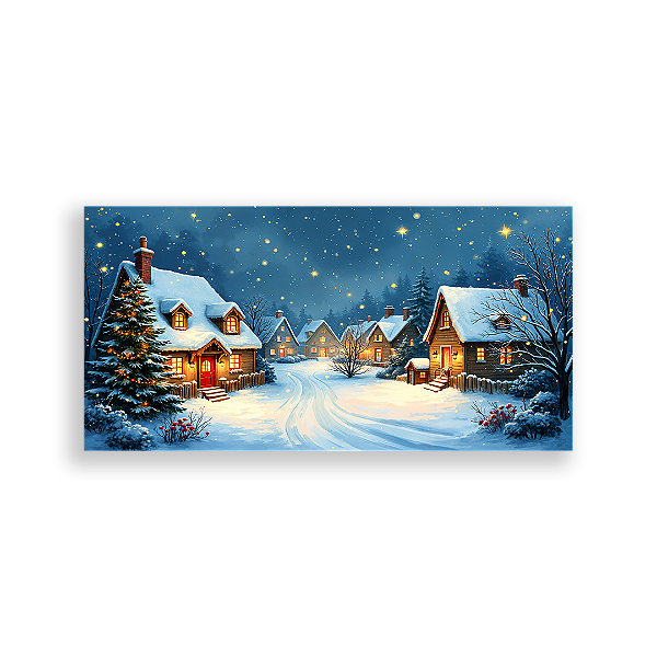 Painel Retangular - Natal - Sublimado 3D