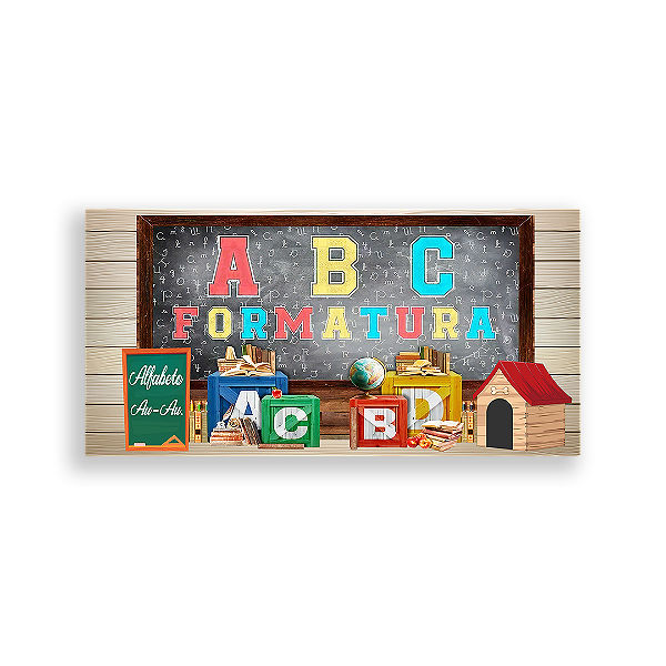 Painel Retangular - Formatura - Sublimado 3D