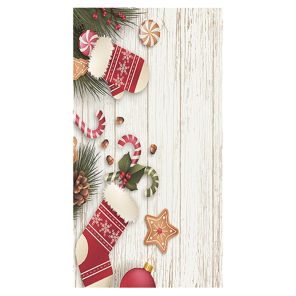 Faixa Lateral - Natal - Sublimado 3D