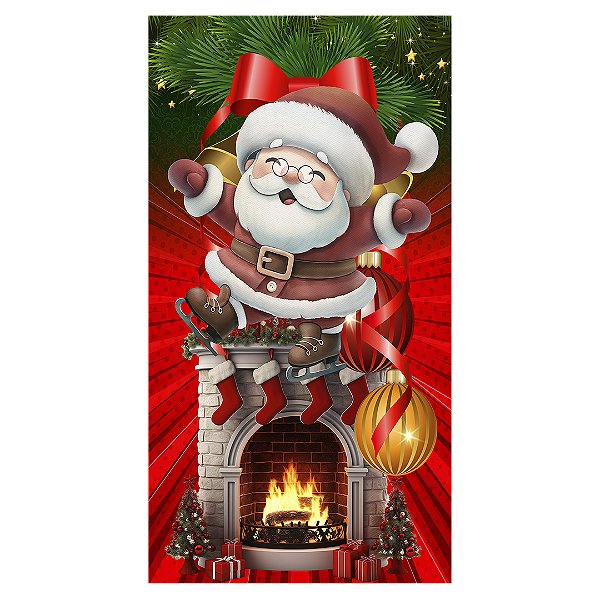 Faixa Lateral - Natal - Sublimado 3D