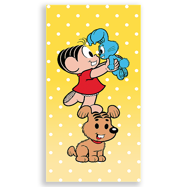 Faixa Lateral - Monica Turma da Monica - Sublimado 3D