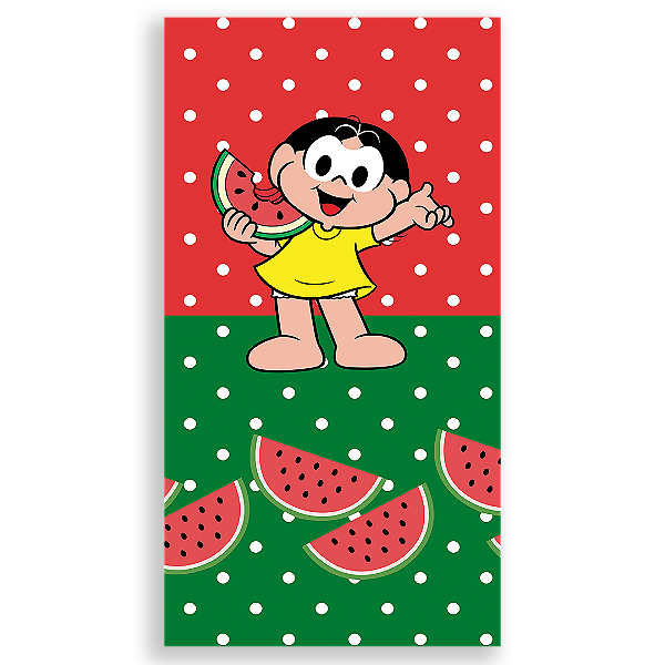 Faixa Lateral - Magali Turma da Monica - Sublimado 3D