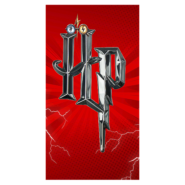 Faixa Lateral - Harry Potter - Sublimado 3D