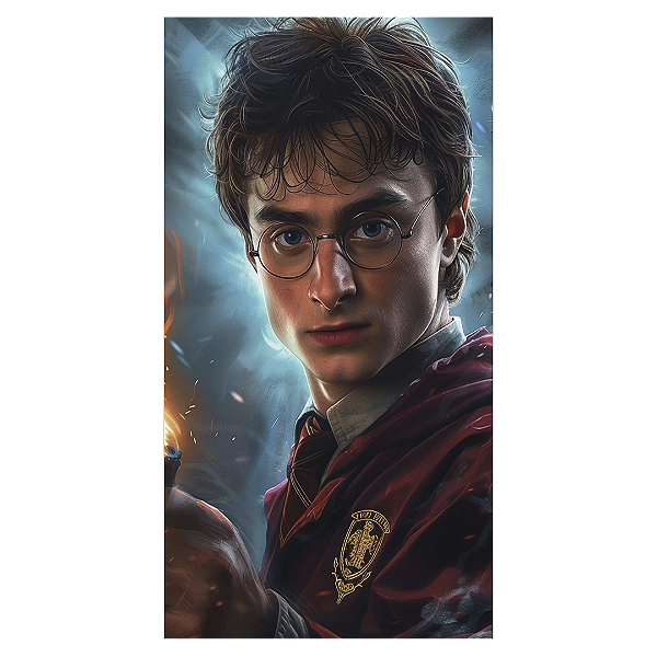 Faixa Lateral - Harry Potter - Sublimado 3D