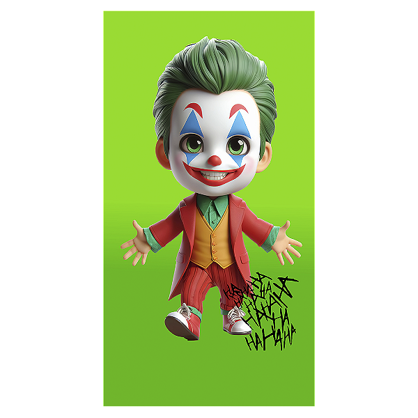 Faixa Lateral - Arlequina e Coringa - Sublimado 3D