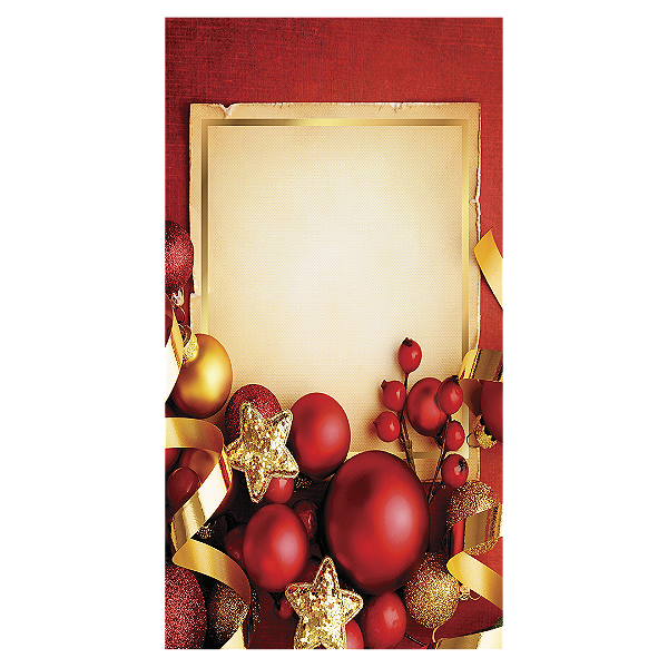 Faixa Lateral - Natal - Sublimado 3D