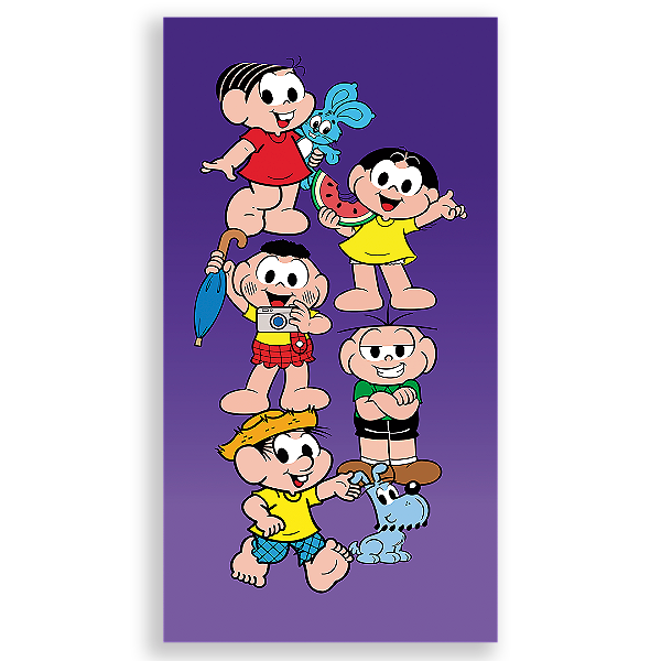 Faixa Lateral - Turma da Monica - Sublimado 3D