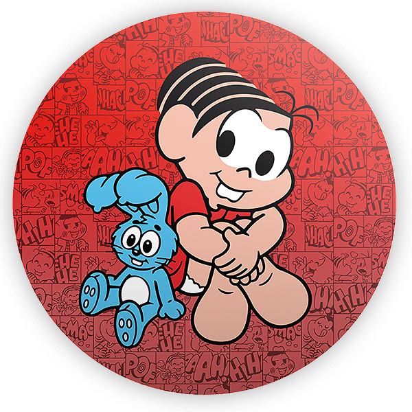 Mini Painel - Monica Turma da Monica - Sublimado 3D