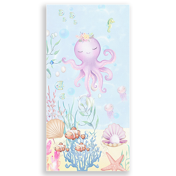 Faixa Lateral - Fundo Do Mar - Sublimado 3D