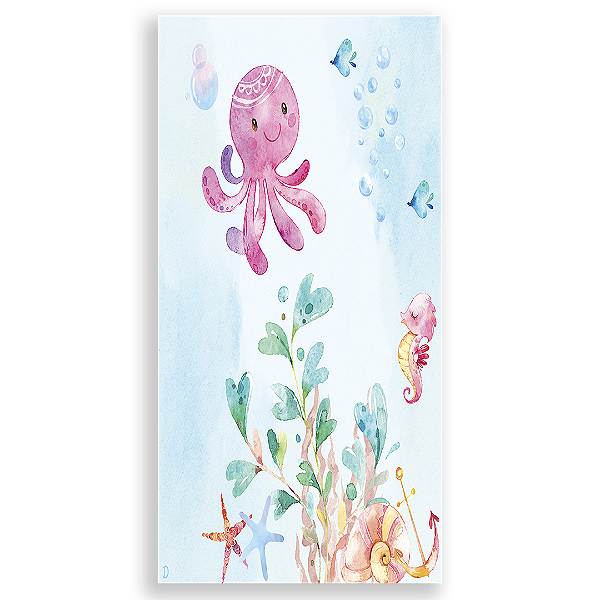 Faixa Lateral - Fundo Do Mar - Sublimado 3D