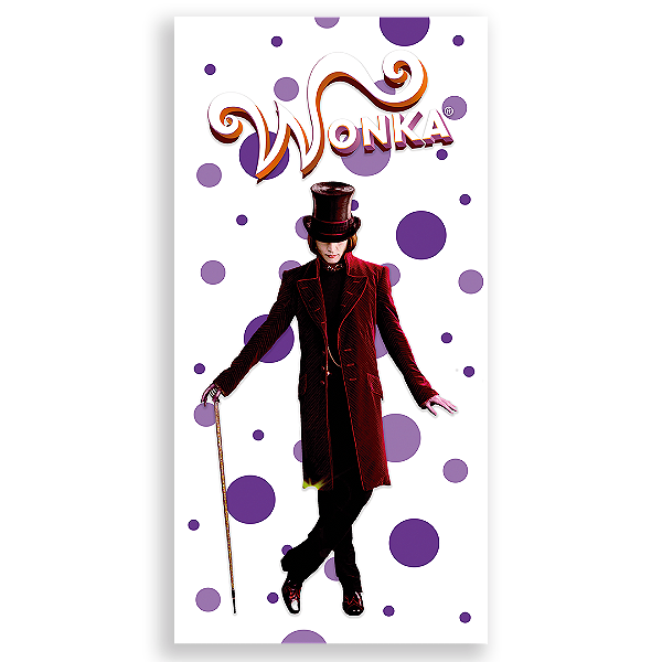 Faixa Lateral - Fabica De Cholate Wonka - Sublimado 3D