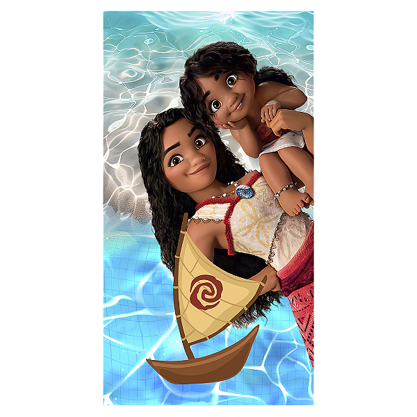 Faixa Lateral - Moana - Sublimado 3D