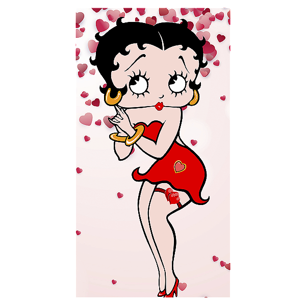 Faixa Lateral - Betty Boop - Sublimado 3D