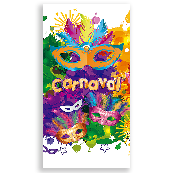 Faixa Lateral - Carnaval - Sublimado 3D