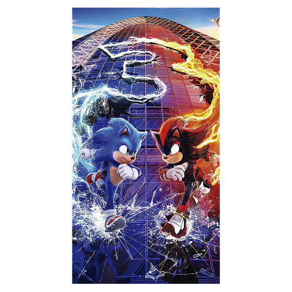 Faixa Lateral - Sonic Shadow - Sublimado 3D