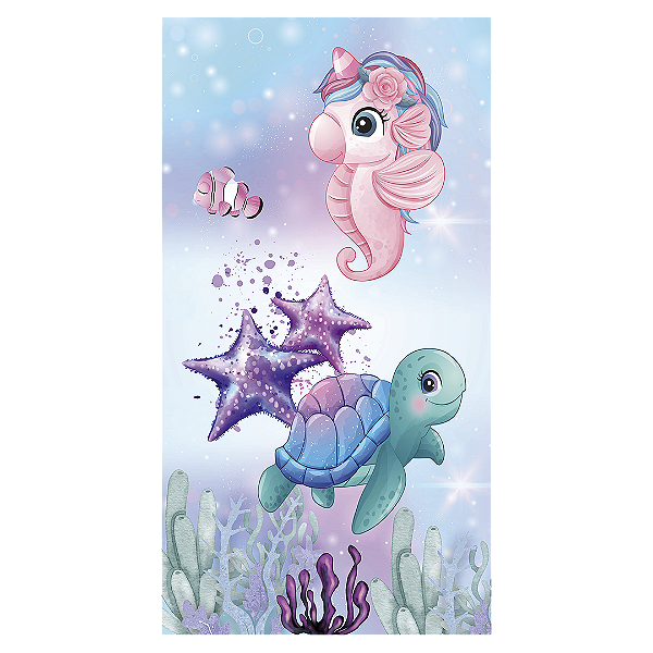 Faixa Lateral - Sereia - Sublimado 3D