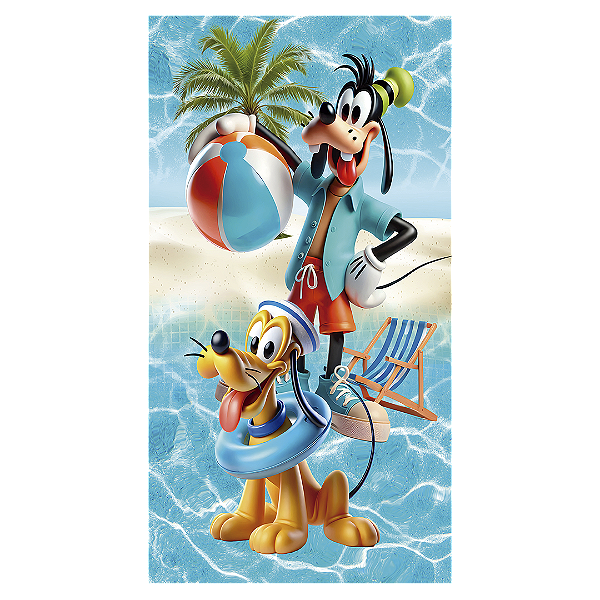 Faixa Lateral - Mickey Pool Party - Sublimado 3D