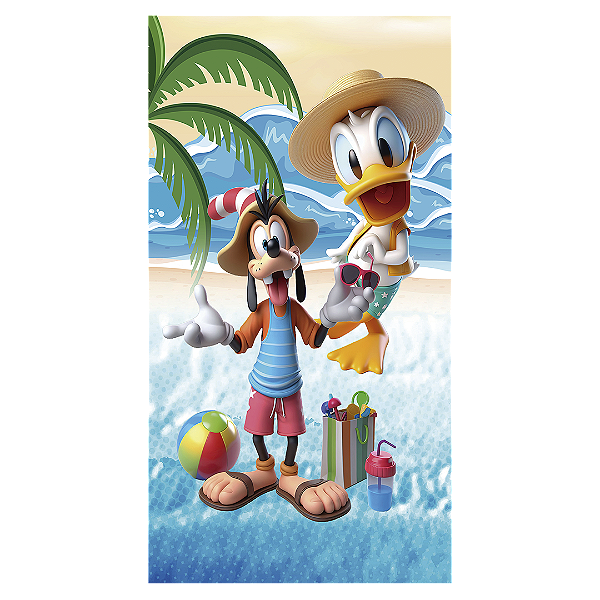 Faixa Lateral - Mickey Pool Party - Sublimado 3D