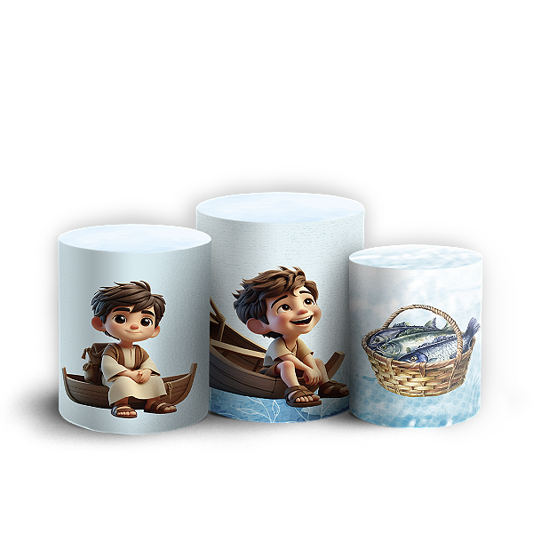 Trio Cilindro - Religioso Tu Es Pedro - Sublimado 3D