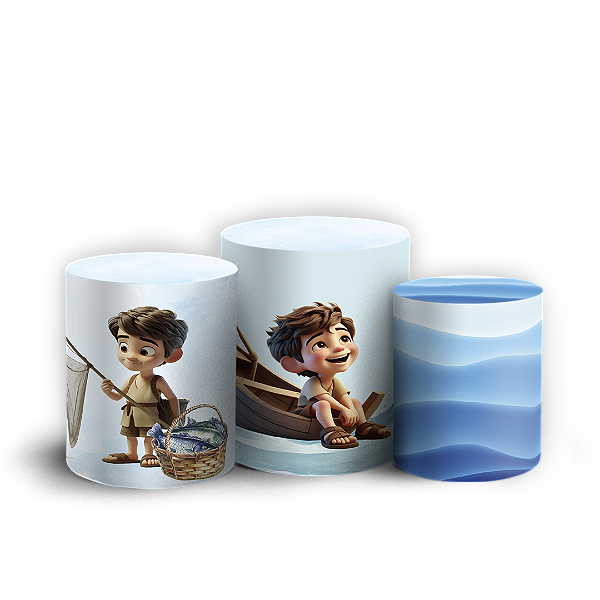 Trio Cilindro - Religioso Tu Es Pedro - Sublimado 3D